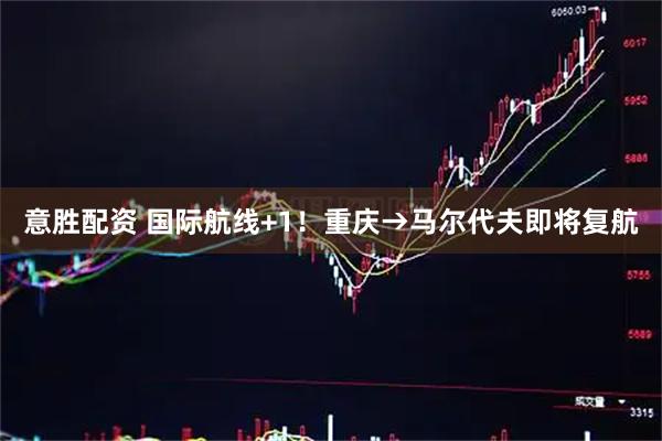 意胜配资 国际航线+1！重庆→马尔代夫即将复航