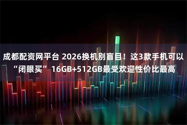 成都配资网平台 2026换机别盲目！这3款手机可以“闭眼买” 16GB+512GB最受欢迎性价比最高